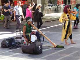 Buskers, Rundle Mall.